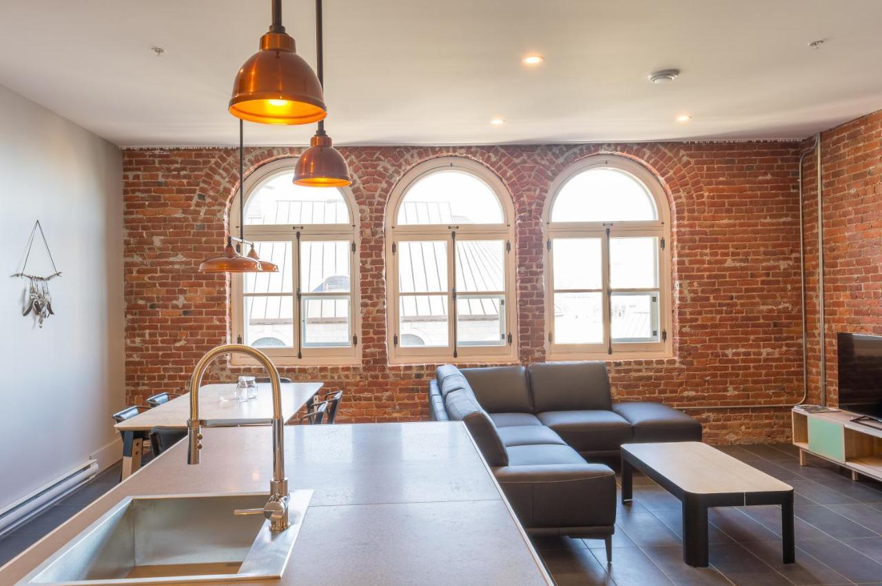 Les Lofts Du Tresor - Par Les Lofts Vieux-Quebec Apartment Bagian luar foto
