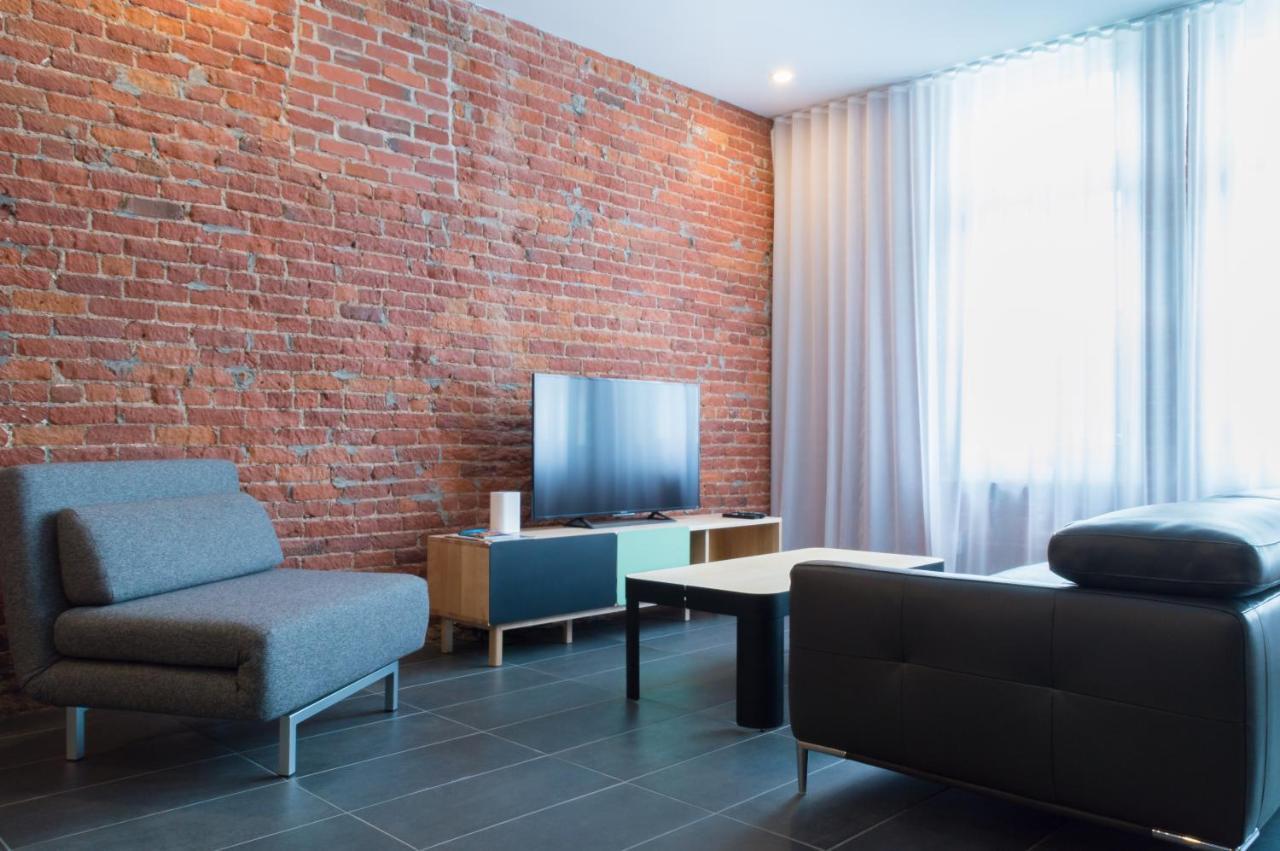 Les Lofts Du Tresor - Par Les Lofts Vieux-Quebec Apartment Bagian luar foto
