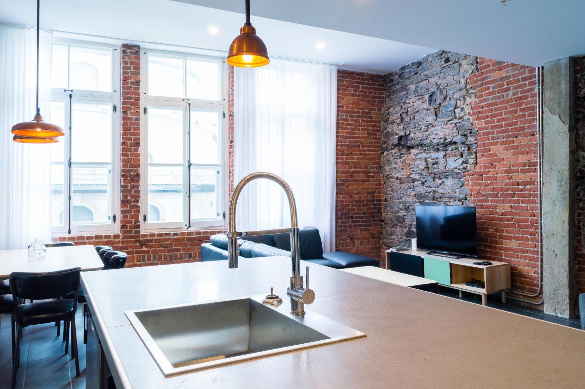 Les Lofts Du Tresor - Par Les Lofts Vieux-Quebec Apartment Bagian luar foto
