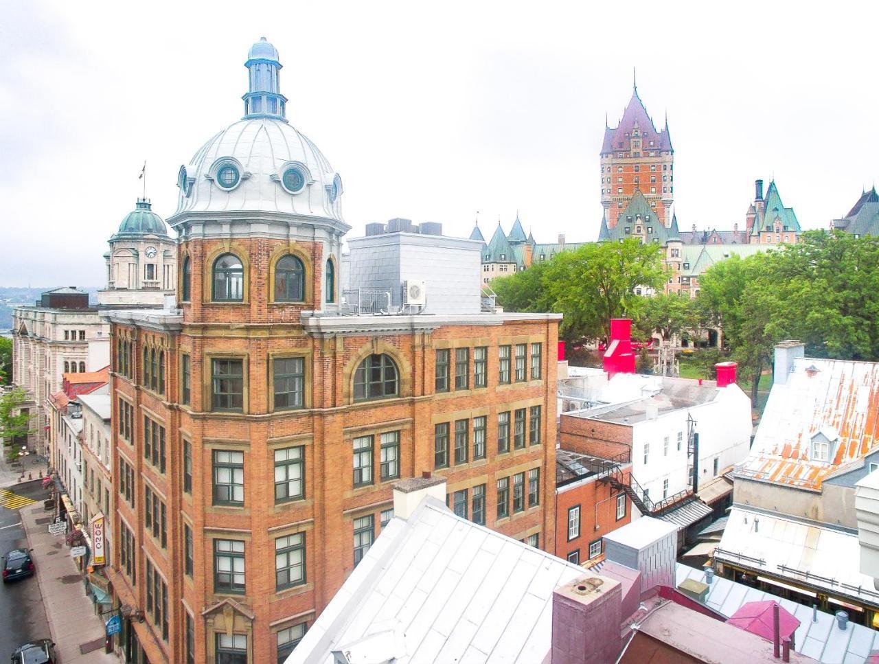 Les Lofts Du Tresor - Par Les Lofts Vieux-Quebec Apartment Bagian luar foto