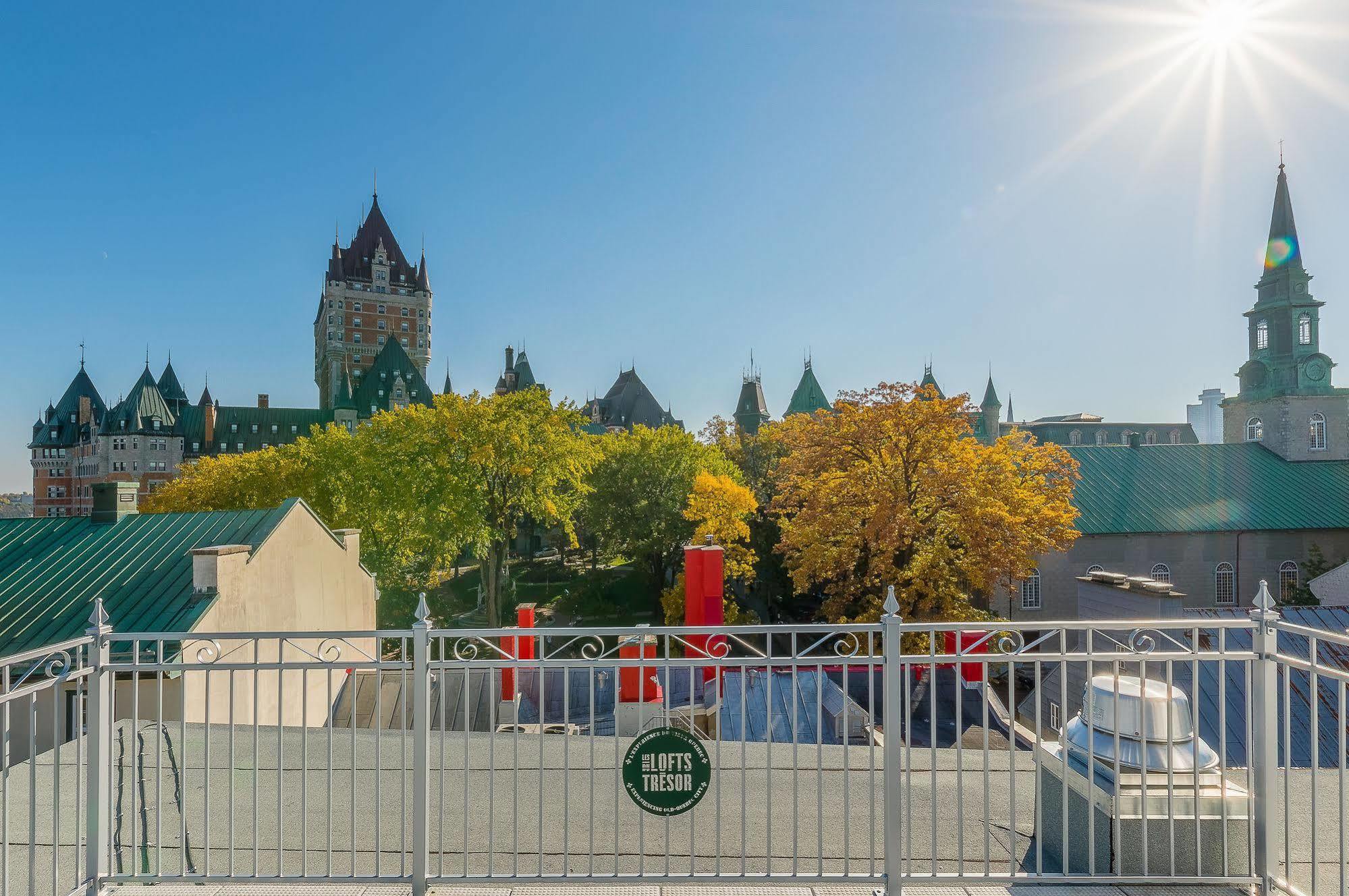 Les Lofts Du Tresor - Par Les Lofts Vieux-Quebec Apartment Bagian luar foto