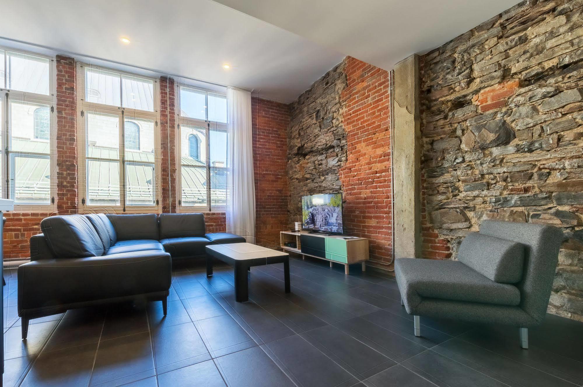 Les Lofts Du Tresor - Par Les Lofts Vieux-Quebec Apartment Bagian luar foto