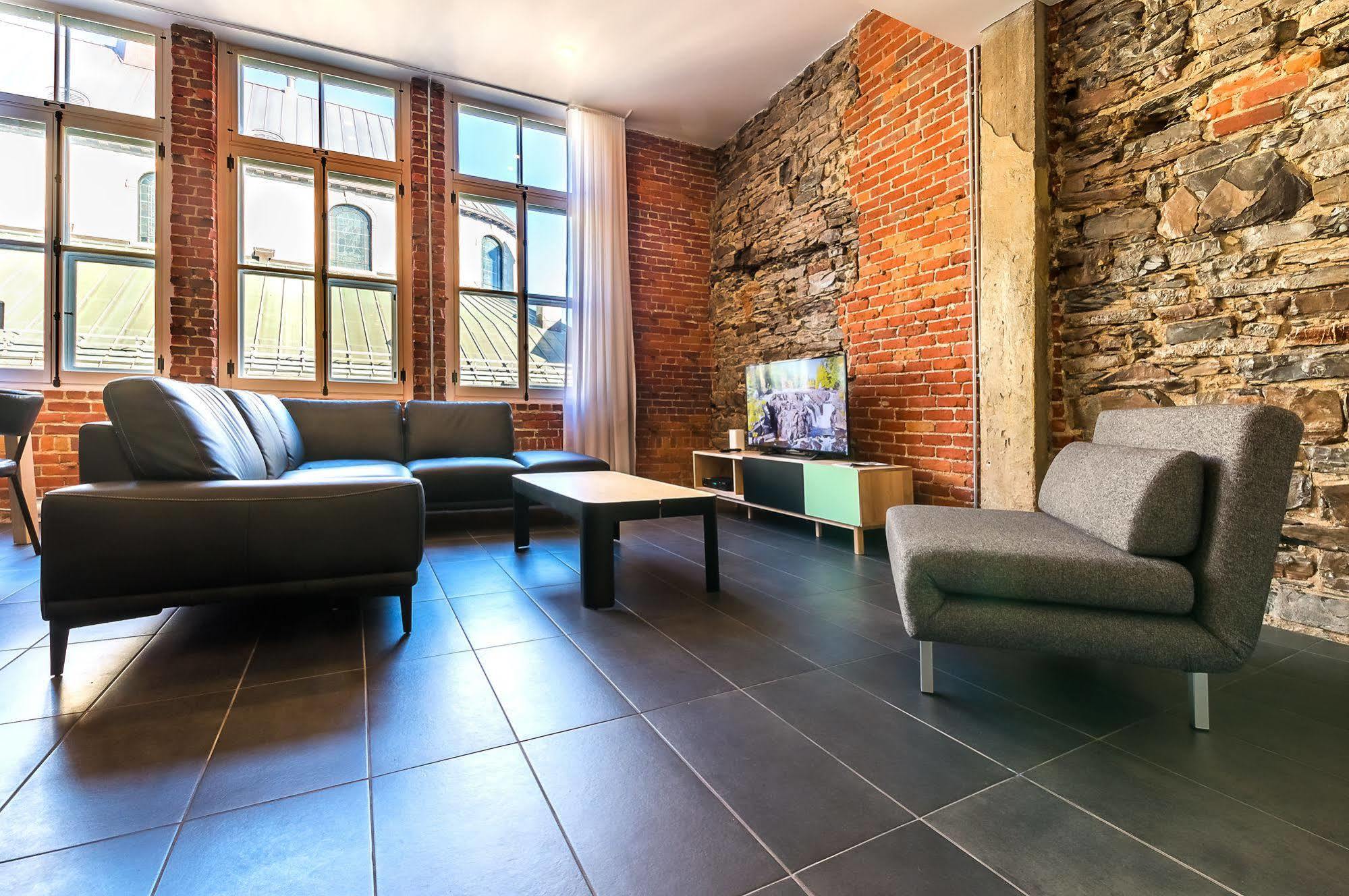 Les Lofts Du Tresor - Par Les Lofts Vieux-Quebec Apartment Bagian luar foto