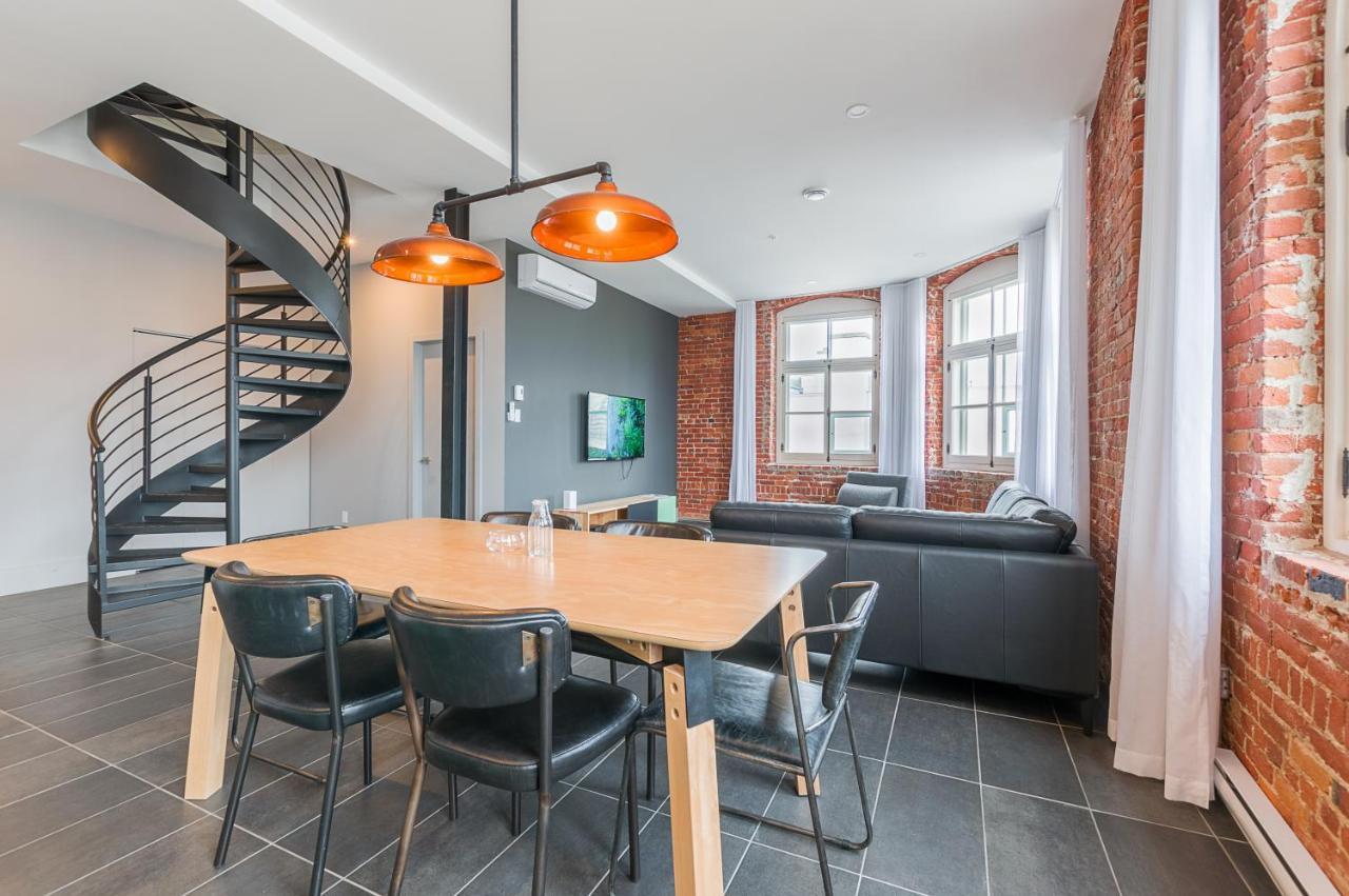 Les Lofts Du Tresor - Par Les Lofts Vieux-Quebec Apartment Bagian luar foto